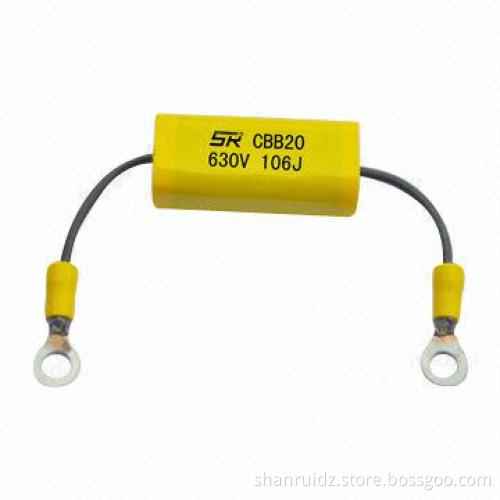 MPT Metalized Polypropylene Axial Film Capacitor with High-frequency